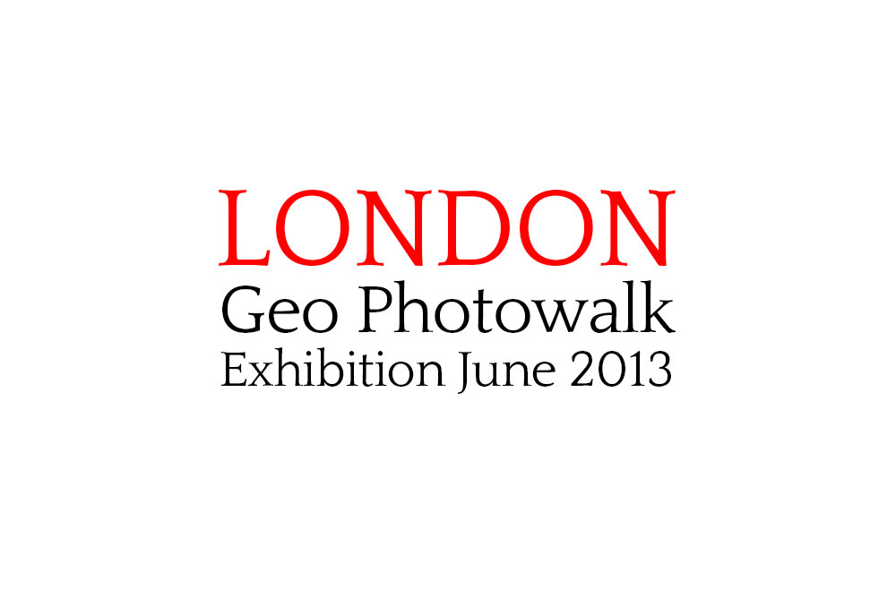 London Geo Photowalk - June 2013